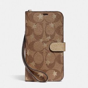 Coach iPhone XR Monogram Pop Star Phone Case